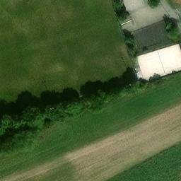Sand Volleyball Court, Zell a.Main — aerial view