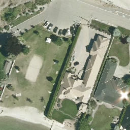 Glenrosa Beach Volleyball Court #1 — aerial view