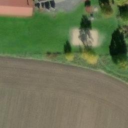 Sand Volleyball Court — aerial view