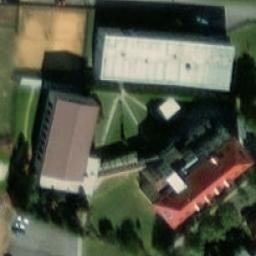 Volleyball Court near Senec — aerial view