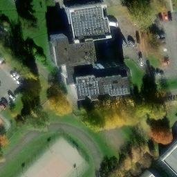 Volleyball Court — aerial view