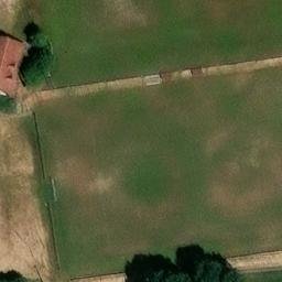 Sand Volleyball Court, Wiesentheid — aerial view