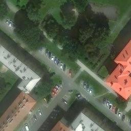 Volleyball Court — aerial view
