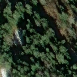 Sand Volleyball Court — aerial view