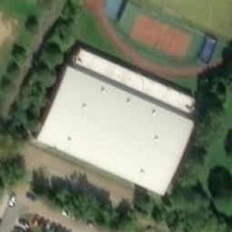 Volleyball Court — aerial view