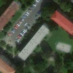 Volleyball Court — aerial view