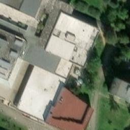 Grass Volleyball Court — aerial view