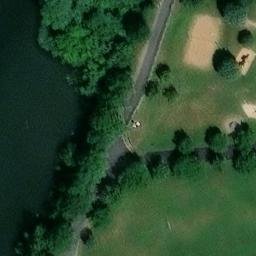 Sand Volleyball Court, Albertshofen — aerial view