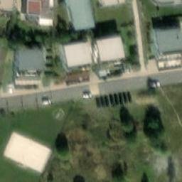 Sand Volleyball Court — aerial view