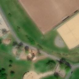 Sand Volleyball Court in Tarforst, Rheinland-Pfalz — aerial view