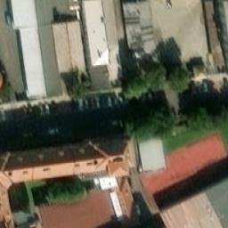 Volleyball Court near Plzeň — aerial view