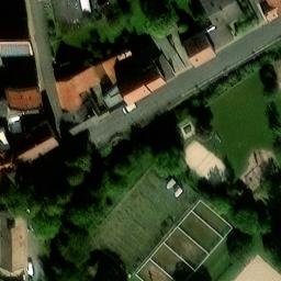 Nieder-Wiesen Beach Volleyball Court — aerial view
