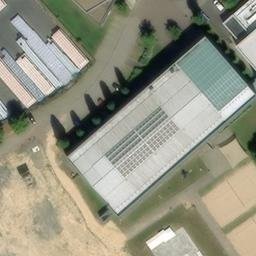 Volleyball Court — aerial view