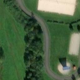 Sand Volleyball Court — aerial view