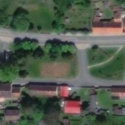 Volleyball Court near Kladruby — aerial view
