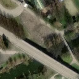 Sand Volleyball Court — aerial view