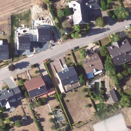 Sand Volleyball Court — aerial view