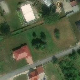 Sand Volleyball Court — aerial view