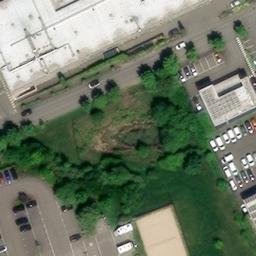 Sand Volleyball Court — aerial view