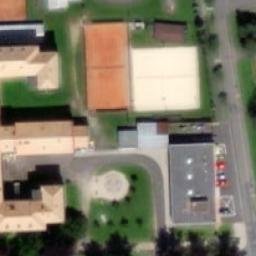 Volleyball Court — aerial view