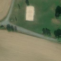 Volleyball Court — aerial view