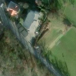 Sand Volleyball Court, Heroldsbach — aerial view