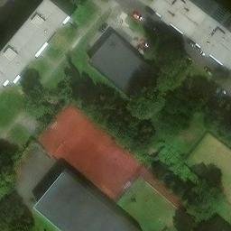 Volleyball Court — aerial view