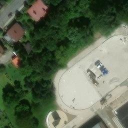 Volleyball Court — aerial view