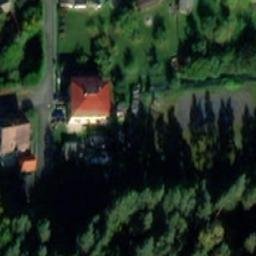 Volleyball Court near Javorník — aerial view