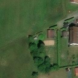 Sand Volleyball Court, Mossautal — aerial view