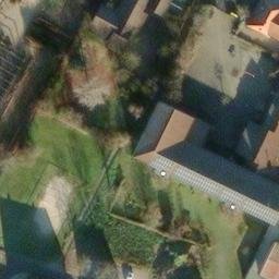 Sand Volleyball Court, Poxdorf — aerial view