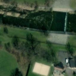 Sand Volleyball Court — aerial view