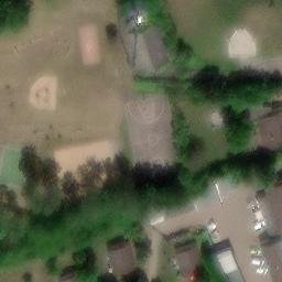 Sand Volleyball Court, Saarburg — aerial view