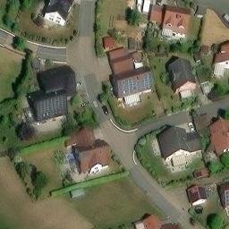 Grass Volleyball Court, Neunkirchen a.Brand — aerial view