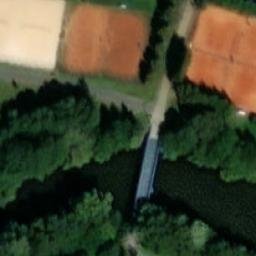 Sand Volleyball Court — aerial view