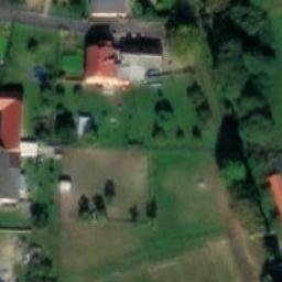 Sand Volleyball Court — aerial view