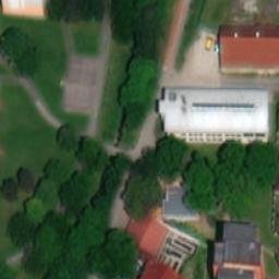 Volleyball Court — aerial view