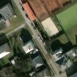 Sand Volleyball Court — aerial view