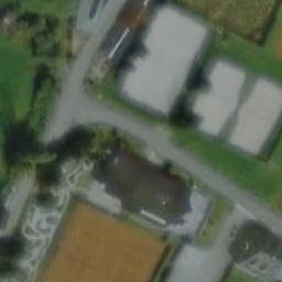 Sand Volleyball Court — aerial view