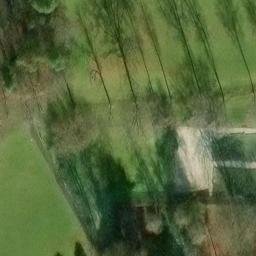 Sand Volleyball Court, Erlangen — aerial view
