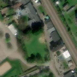 Volleyball Court, Serrig — aerial view