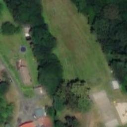 Volleyball Court near Lipník nad Bečvou — aerial view