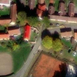 Antukové hřiště — aerial view