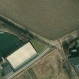 Sand Volleyball Court — aerial view