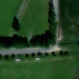 Volleyball Court near Lípy — aerial view