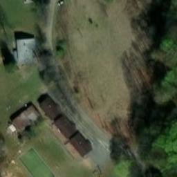 Volleyball Court near Ostravice — aerial view