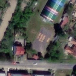 Volleyball Court — aerial view