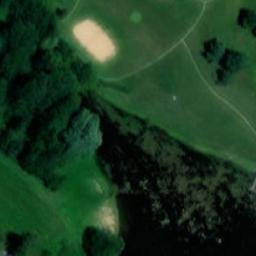 Sand Volleyball Court — aerial view