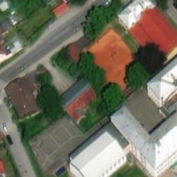 Volleyball Court — aerial view