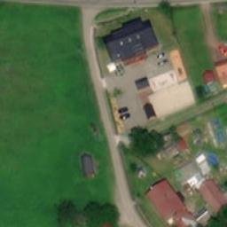 Sand Volleyball Court — aerial view
